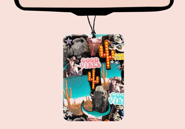 Boho Western Felt Air Fresheners  I