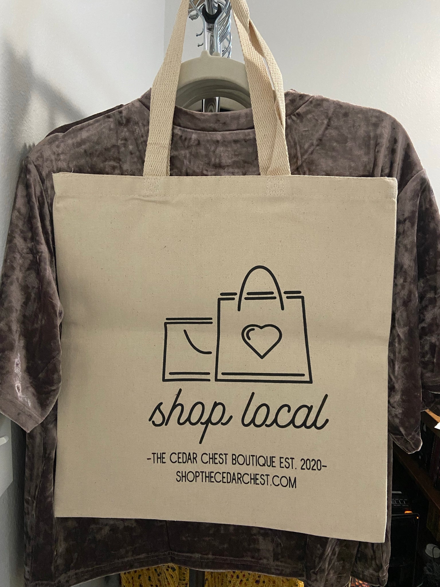 Shop Local - The Cedar Chest Tote Bag