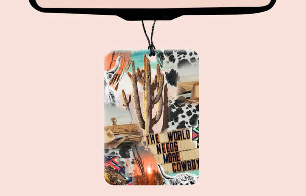 Boho Western Felt Air Fresheners  I