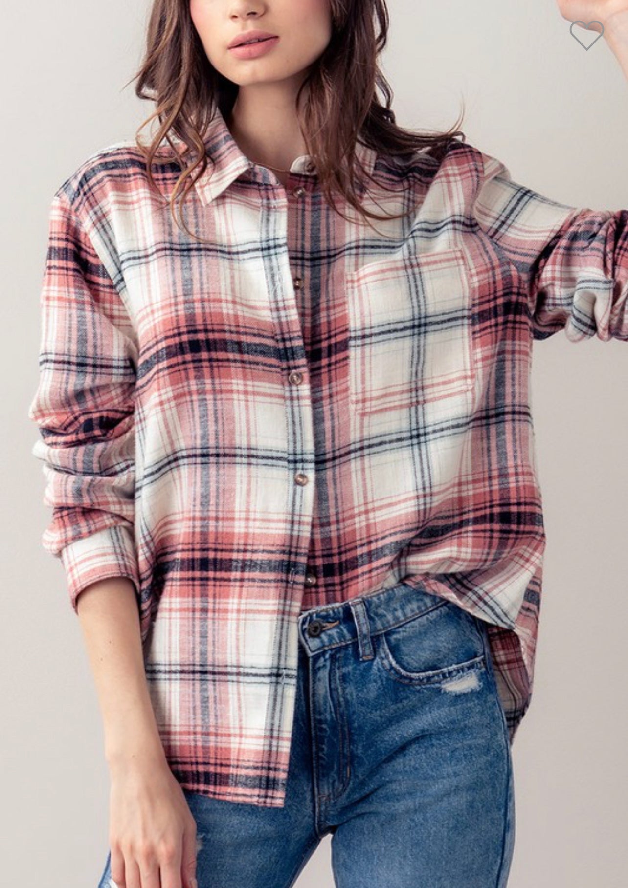 Boyfriend Flannel {Terra Cotta}