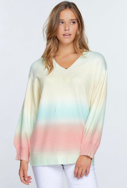 Sherbet Tie-Dye Sweater