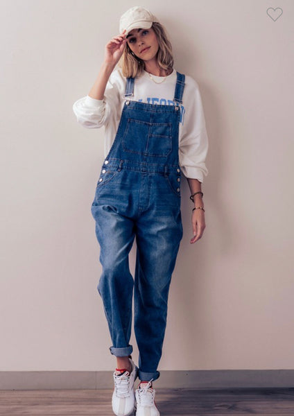 Vintage Denim Overalls